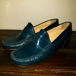 Cole Haan Patent Leather SZ 5.5 Nike Air EUC